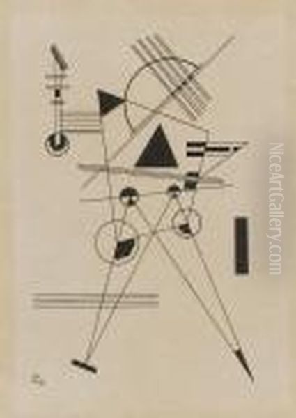 Lithographie No. 1 Oil Painting by Wassily Kandinsky