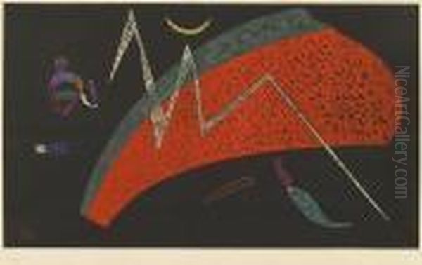 Watermelon Oil Painting by Wassily Kandinsky