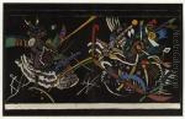 Ohne Titel Oil Painting by Wassily Kandinsky