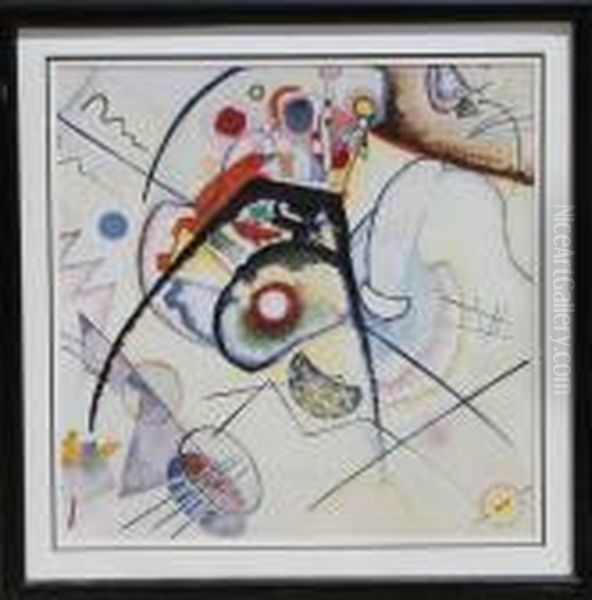 Bern Kunstmuseum Oil Painting by Wassily Kandinsky