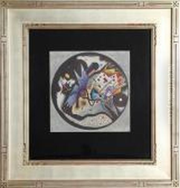 From Derriere Le Mirroir Oil Painting by Wassily Kandinsky