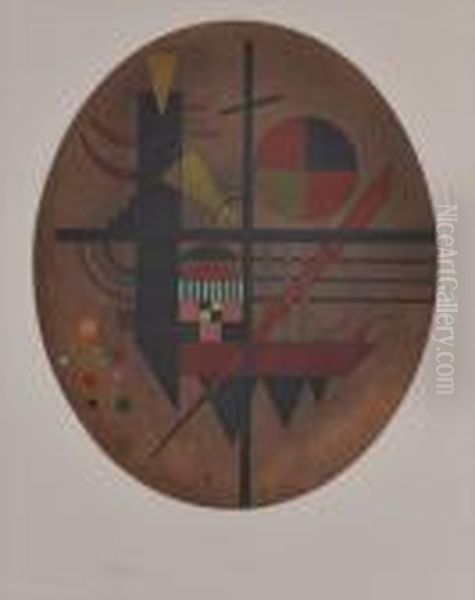 Intime Mitteilung Oil Painting by Wassily Kandinsky