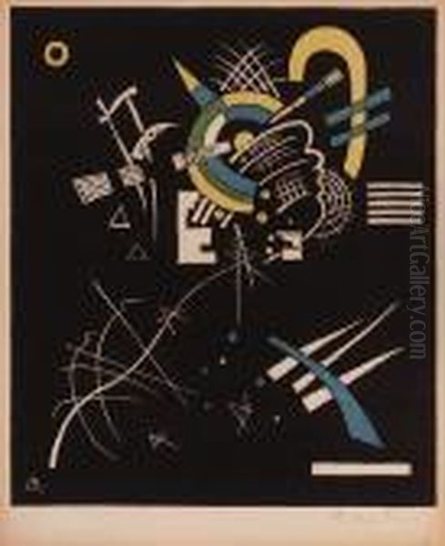 Kleine Welten Vii Oil Painting by Wassily Kandinsky