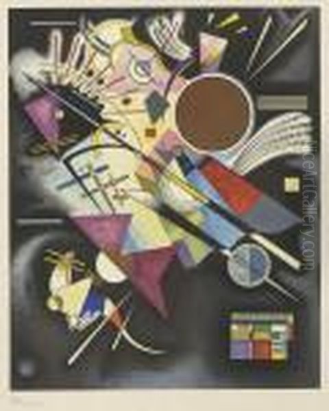 Ohne Titel Oil Painting by Wassily Kandinsky