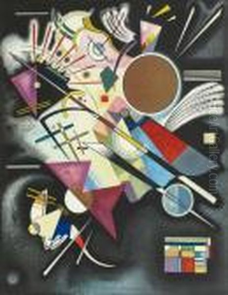 Composicion Oil Painting by Wassily Kandinsky