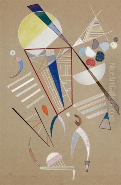 Composition Oil Painting by Wassily Kandinsky