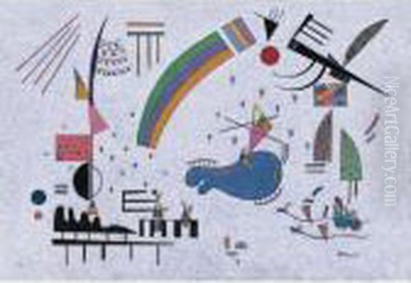 Kuhle (fraicheur) Oil Painting by Wassily Kandinsky