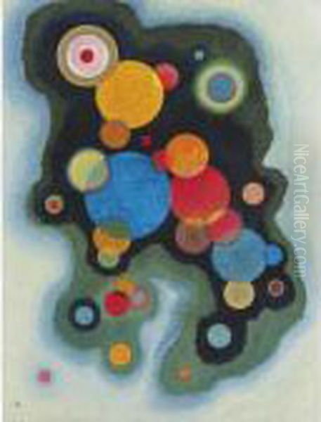 Vertiefte Regung Oil Painting by Wassily Kandinsky