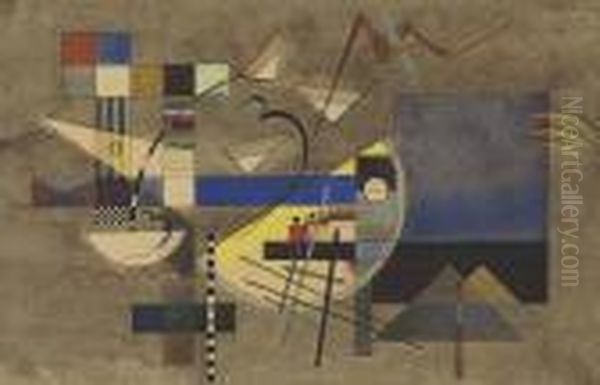 Festes Iii Oil Painting by Wassily Kandinsky