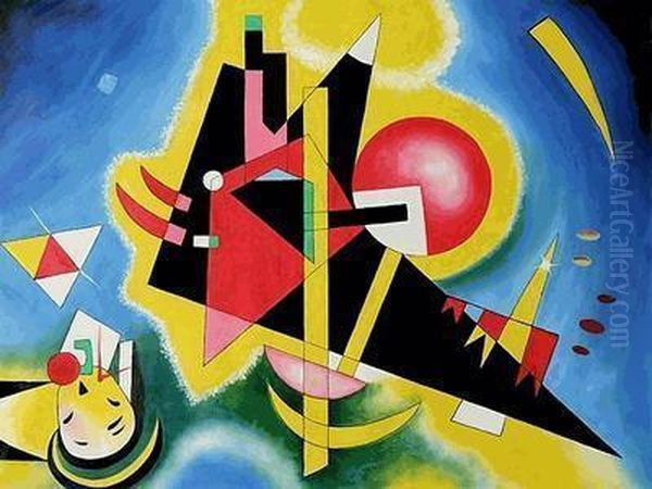 Im Blau Oil Painting by Wassily Kandinsky