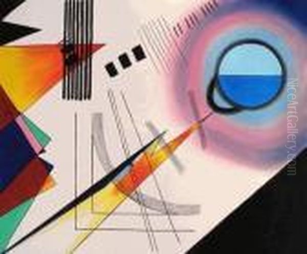 Untitled Oil Painting by Wassily Kandinsky