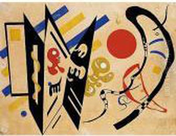 Sintesi. Barcelona Oil Painting by Wassily Kandinsky