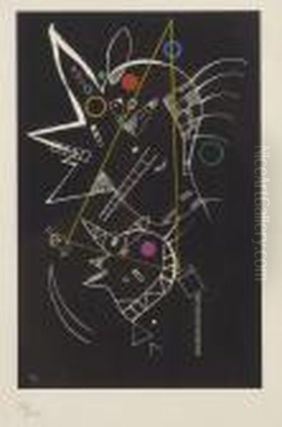 Sans Titre Oil Painting by Wassily Kandinsky