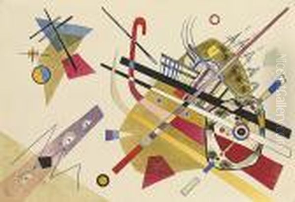 Ohne Titel Oil Painting by Wassily Kandinsky