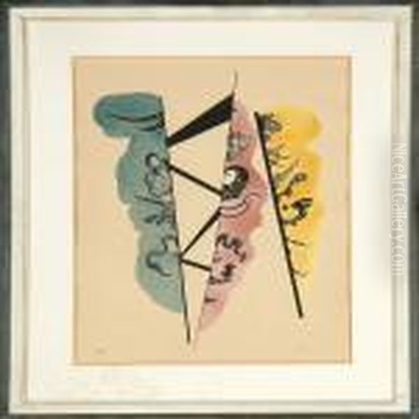 Composition Oil Painting by Wassily Kandinsky