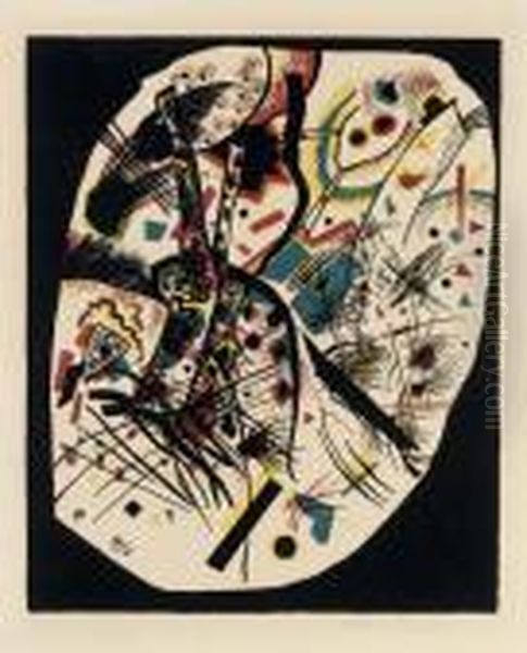 Kleine Welten Iii Oil Painting by Wassily Kandinsky