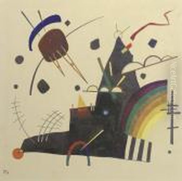 Festes I Oil Painting by Wassily Kandinsky