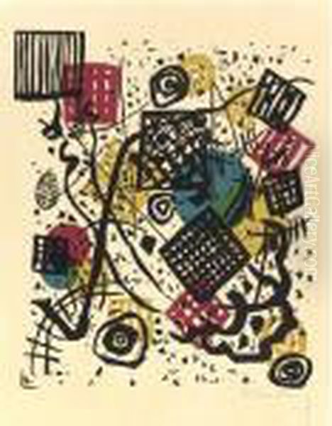 Kleine Welten V (r. 168) by Wassily Kandinsky