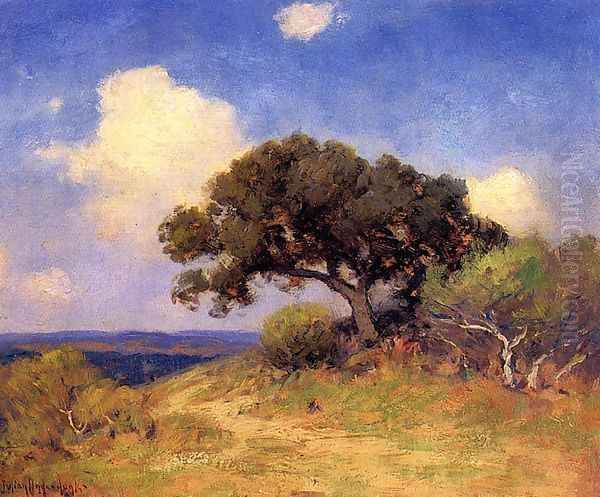 Old Life Oak Oil Painting by Julian Onderdonk