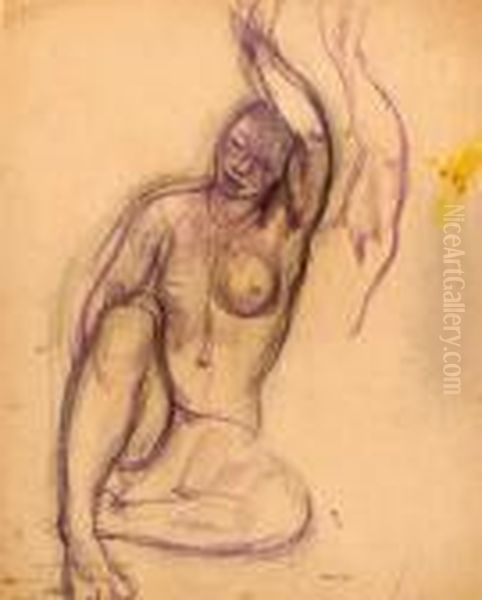 Nude Oil Painting by Georges Kars