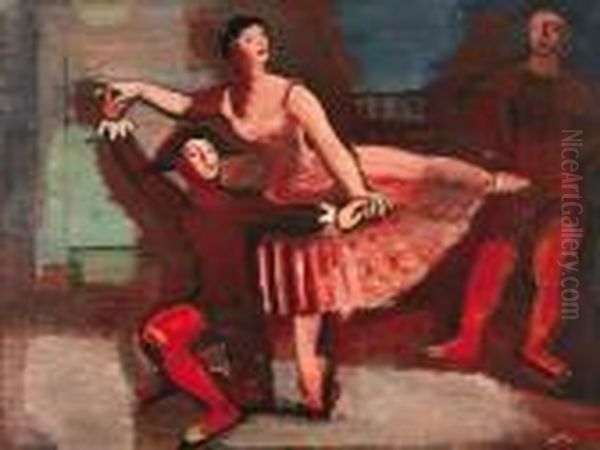  Le Ballet, 1936  Oil Painting by Georges Kars