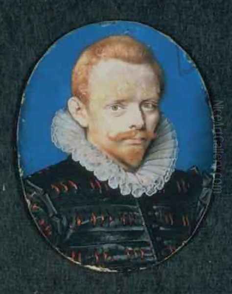 Sir Francis Drake Oil Painting by Isaac Oliver