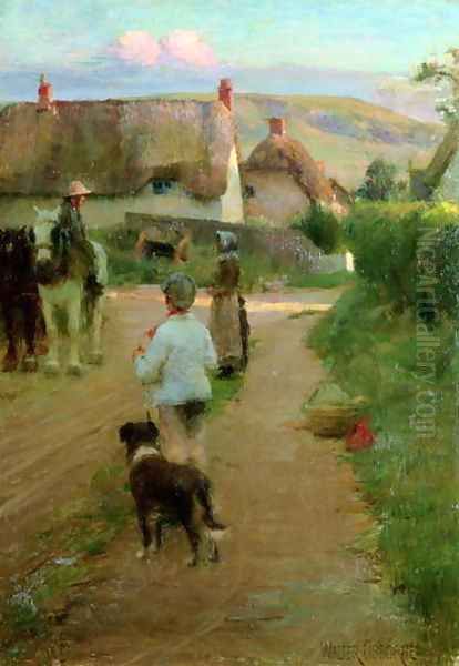 The Loiterers, 1888 Oil Painting by Walter Frederick Osborne