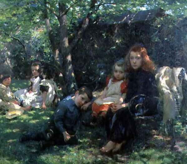 Summertime, 1901 Oil Painting by Walter Frederick Osborne