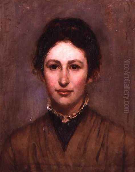 Portrait of Nellie O'Brien, 1887 Oil Painting by Walter Frederick Osborne