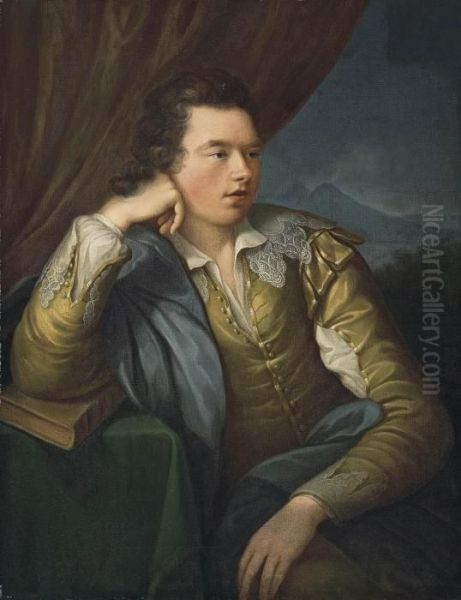 Portrait Of John Campbell Oil Painting by Angelica Kauffmann