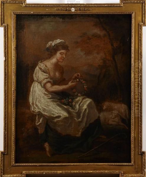 Angelica Oil Painting by Angelica Kauffmann