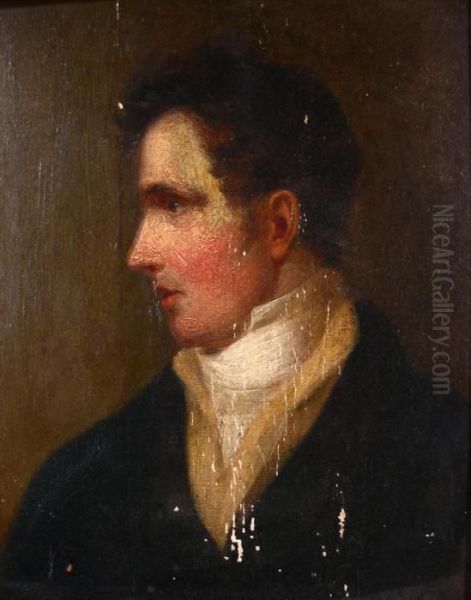 Portrait Prob. Robert Emmet Oil Painting by Angelica Kauffmann