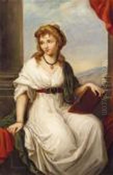 Dopo La Lettura Oil Painting by Angelica Kauffmann