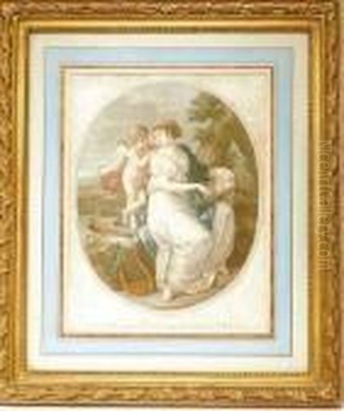  La Poetesse Sapho  Oil Painting by Angelica Kauffmann