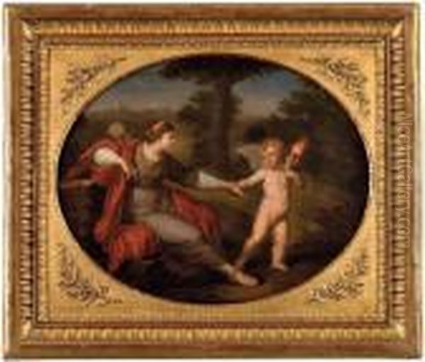 Allegorie Der Keuschheit Oil Painting by Angelica Kauffmann