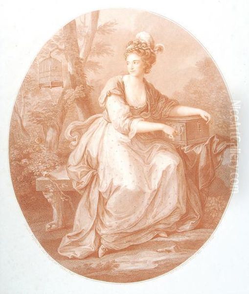 [ludit Amabiliter] Oil Painting by Angelica Kauffmann