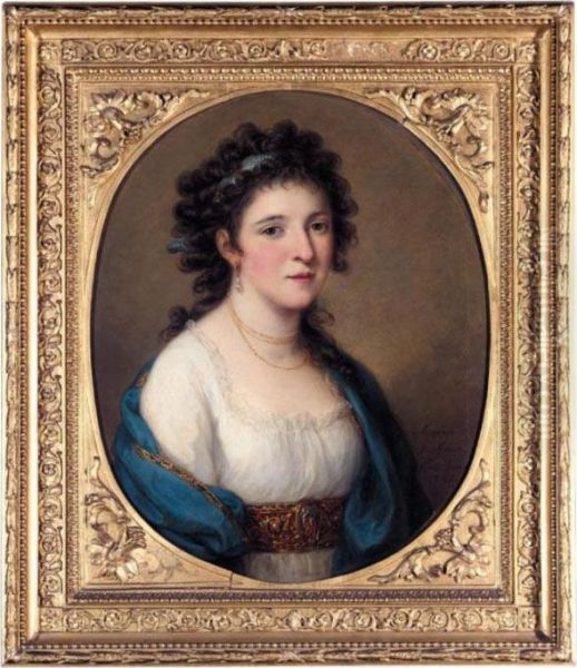 Signed L.r.:angelica / Kauffman / Pinx: Roma / 1795. Oil Painting by Angelica Kauffmann