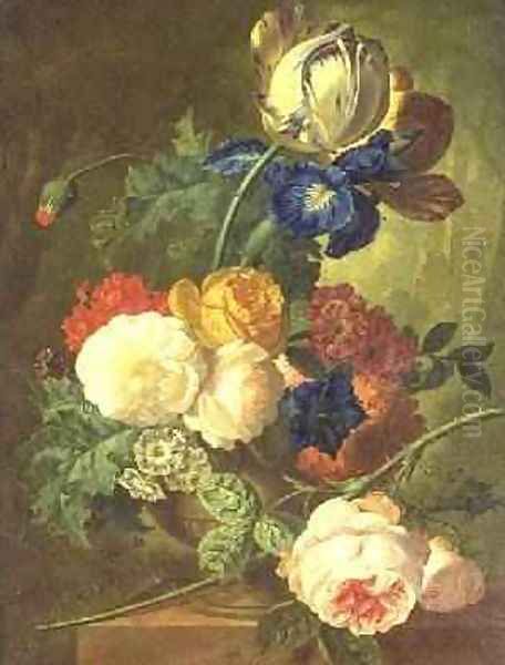 Still Life of Flowers Oil Painting by Jan van Os