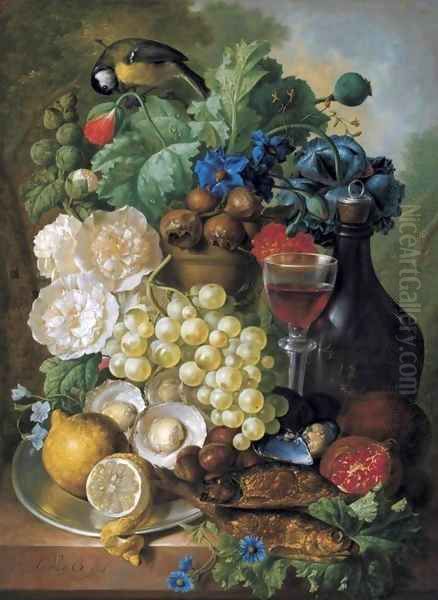 Still-Life Oil Painting by Jan van Os