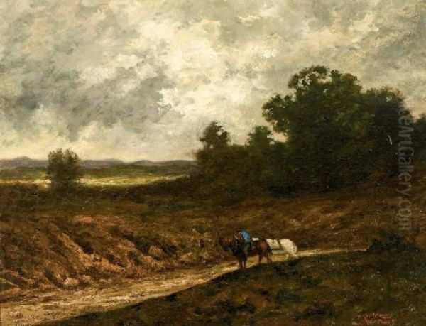 Ortsbez Oil Painting by Adolf Kaufmann