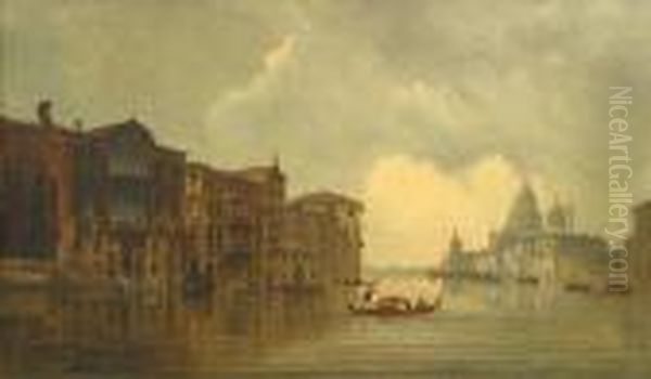 The Grand Canal, Venice Oil Painting by Karl Kaufmann