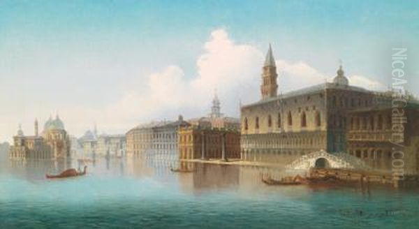 Venedig Oil Painting by Karl Kaufmann