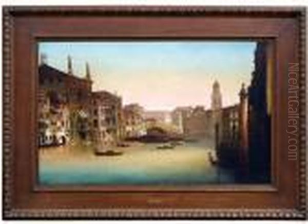 Venedig Oil Painting by Karl Kaufmann