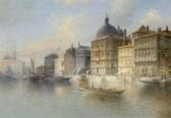 Venice Oil Painting by Karl Kaufmann