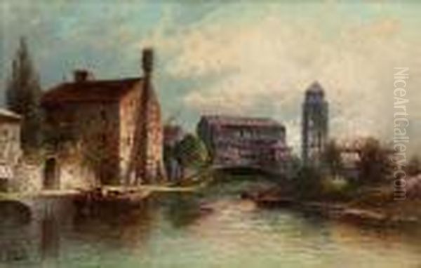 Venedig (torcello) Oil Painting by Karl Kaufmann