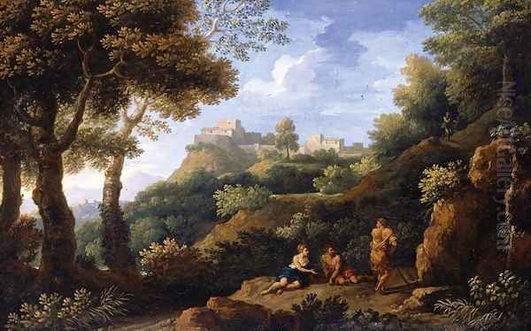 Classical Landscape Oil Painting by Jan Frans Van Bloemen (Orizzonte)