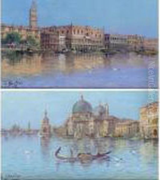 Venetian Views Oil Painting by Karl Kaufmann