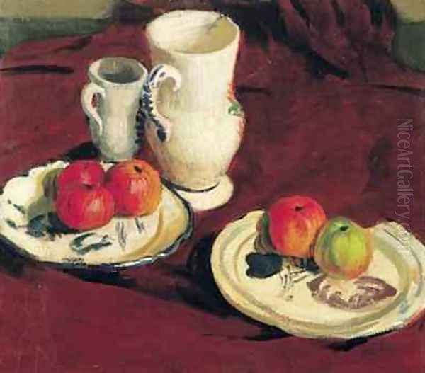 Still Life with Apples Oil Painting by Roderic O'Conor