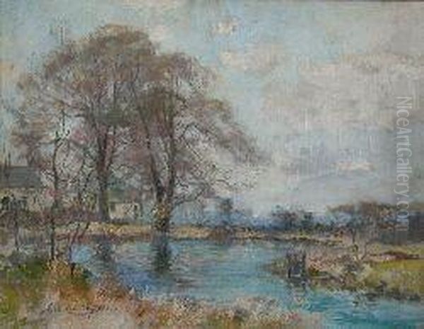 The Punchbowl Above Strathblane Oil Painting by Archibald Kay