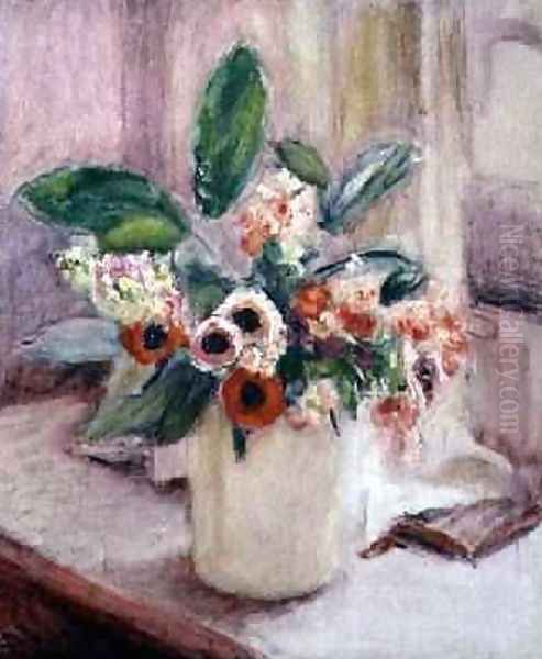 Anemones Oil Painting by Roderic O'Conor